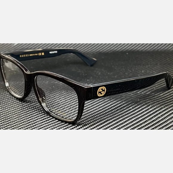 Gucci Black GG 55mm Womens Eyeglasses